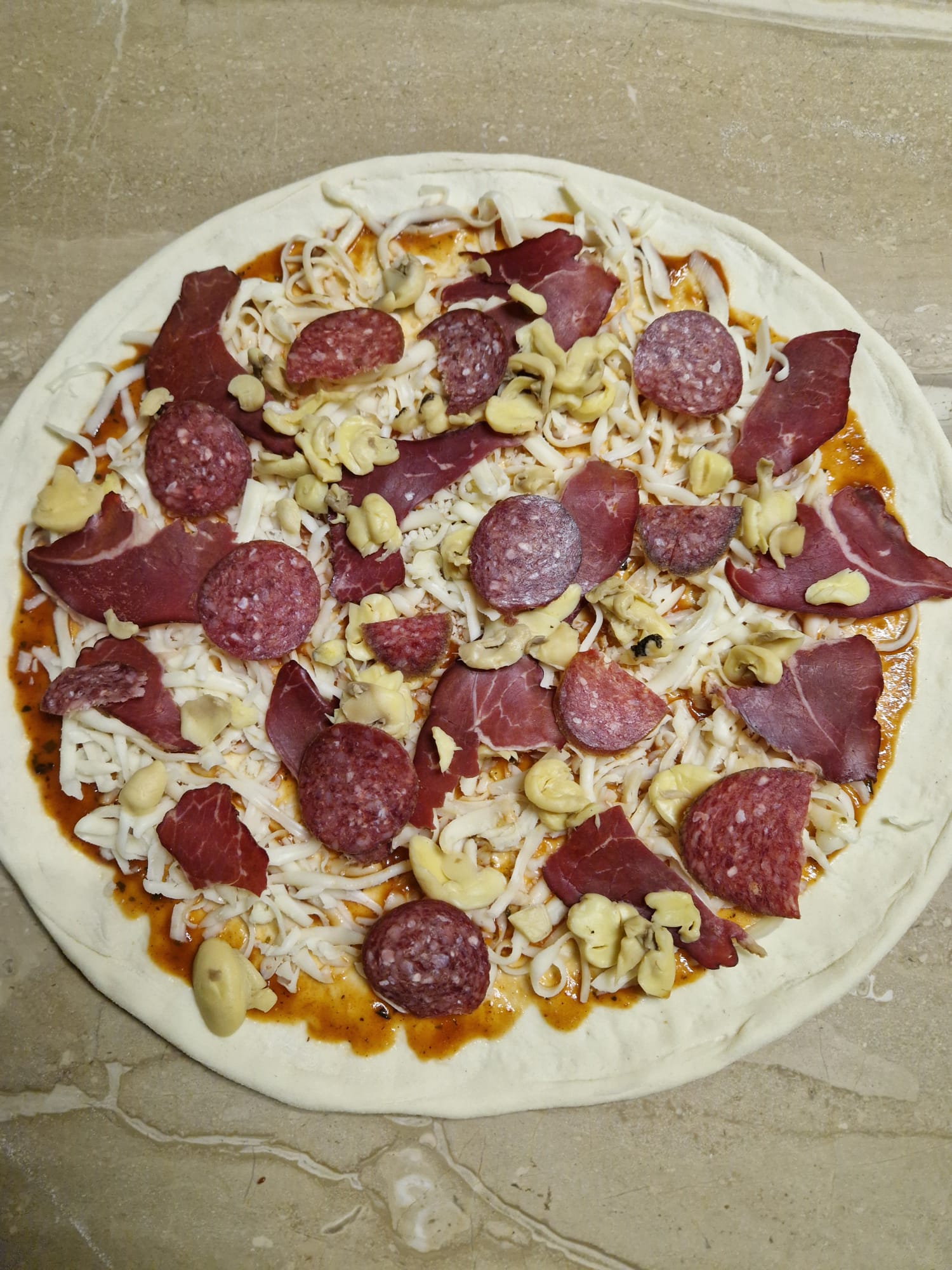 127.Sos, kaçkavall, mish i tymosur, suxhuk, këprudha